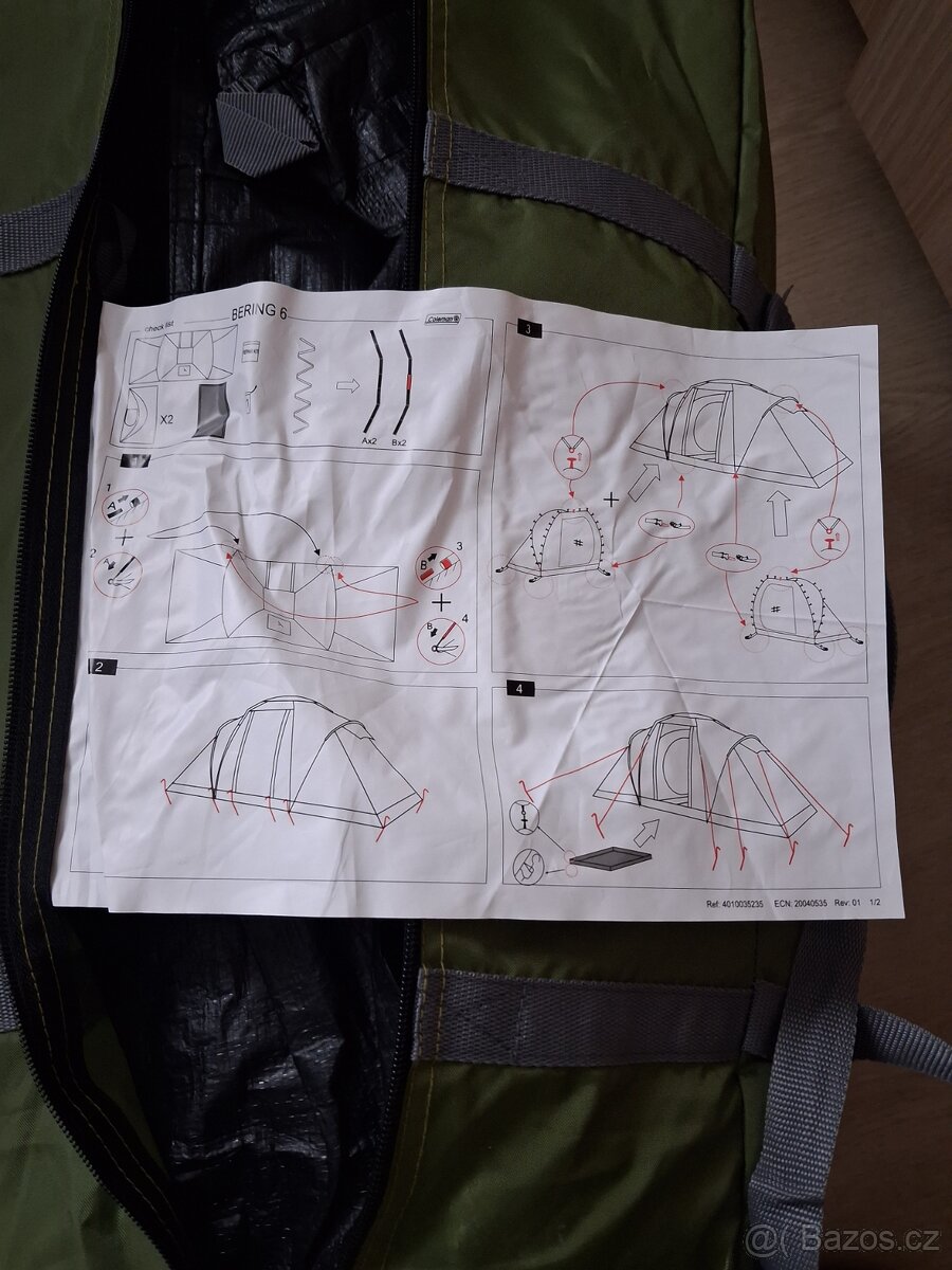 Coleman bering 6 - 2