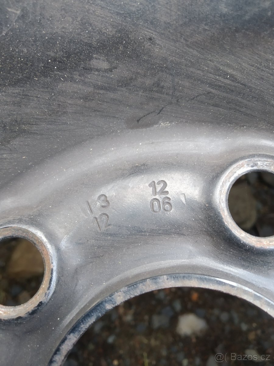 4x plechový disk fabia - 2