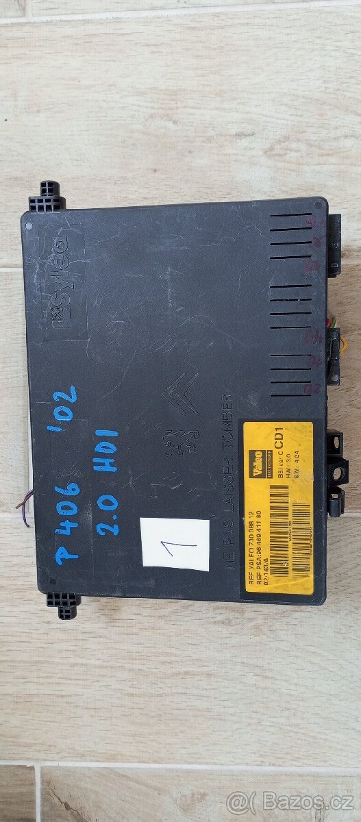 BSI a ECU jednotky - 2