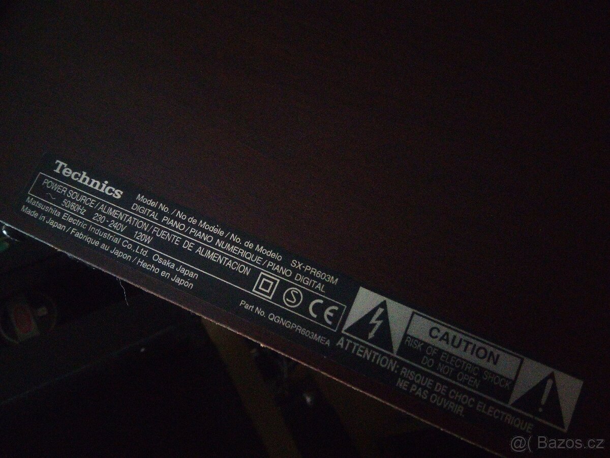 Digitální piano Technics SX-PR603 - 2