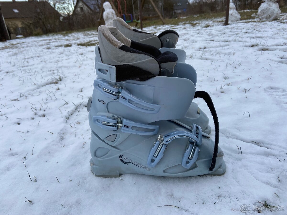 Boty na lyže - Přezkáče LANGE vel. cca 41 - 2