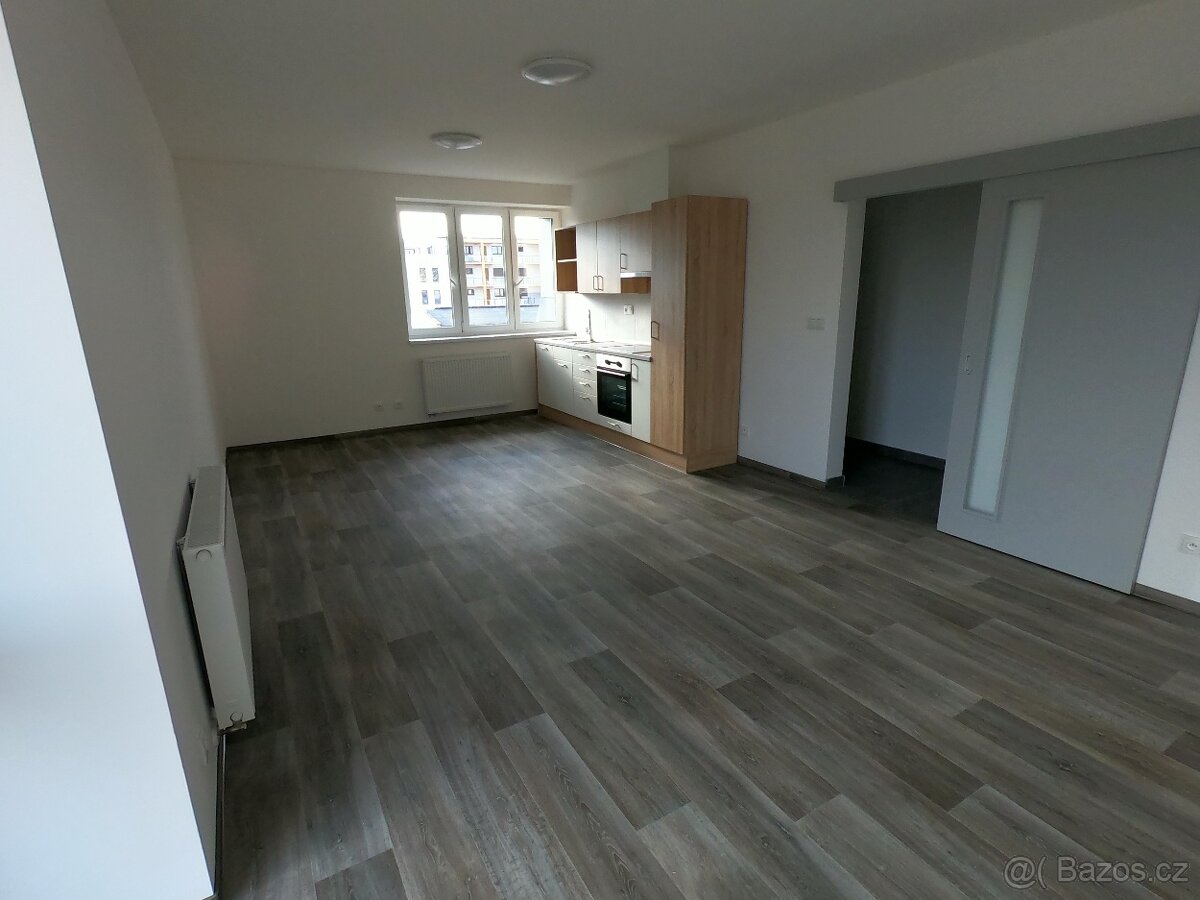 Pronájem slunného bytu 1+kk s francouzským oknem - 2