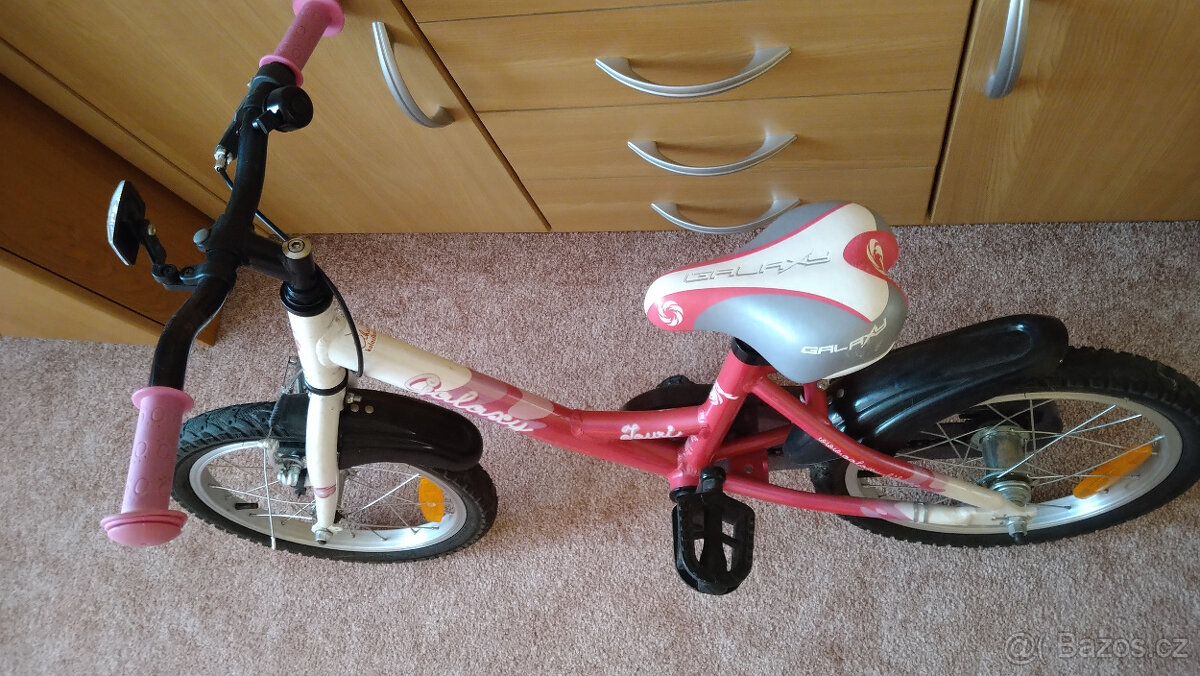 Detske kolo Galaxy Lauri 16" 4-6 let 100-120cm - 2