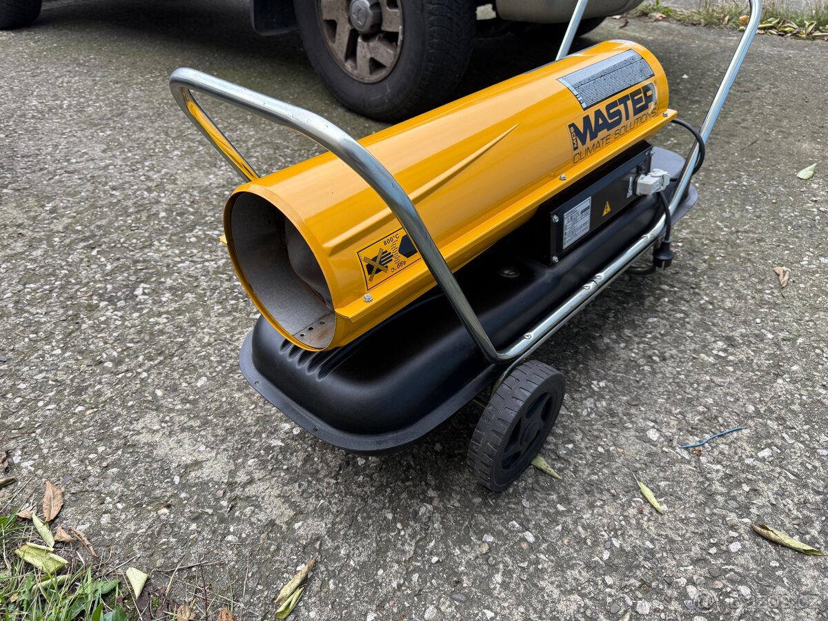 Naftové topidlo Master TOP STAV + termostat Čtěte - 2