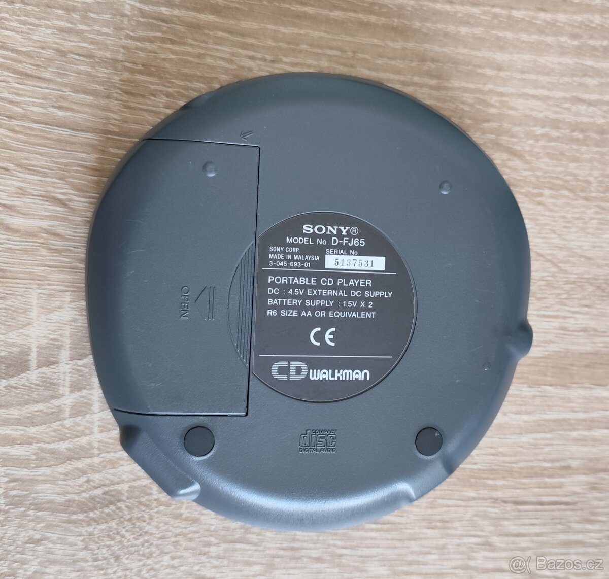 DISCMAN (CD PŘEHRÁVAČ) SONY D-FJ65 - 2