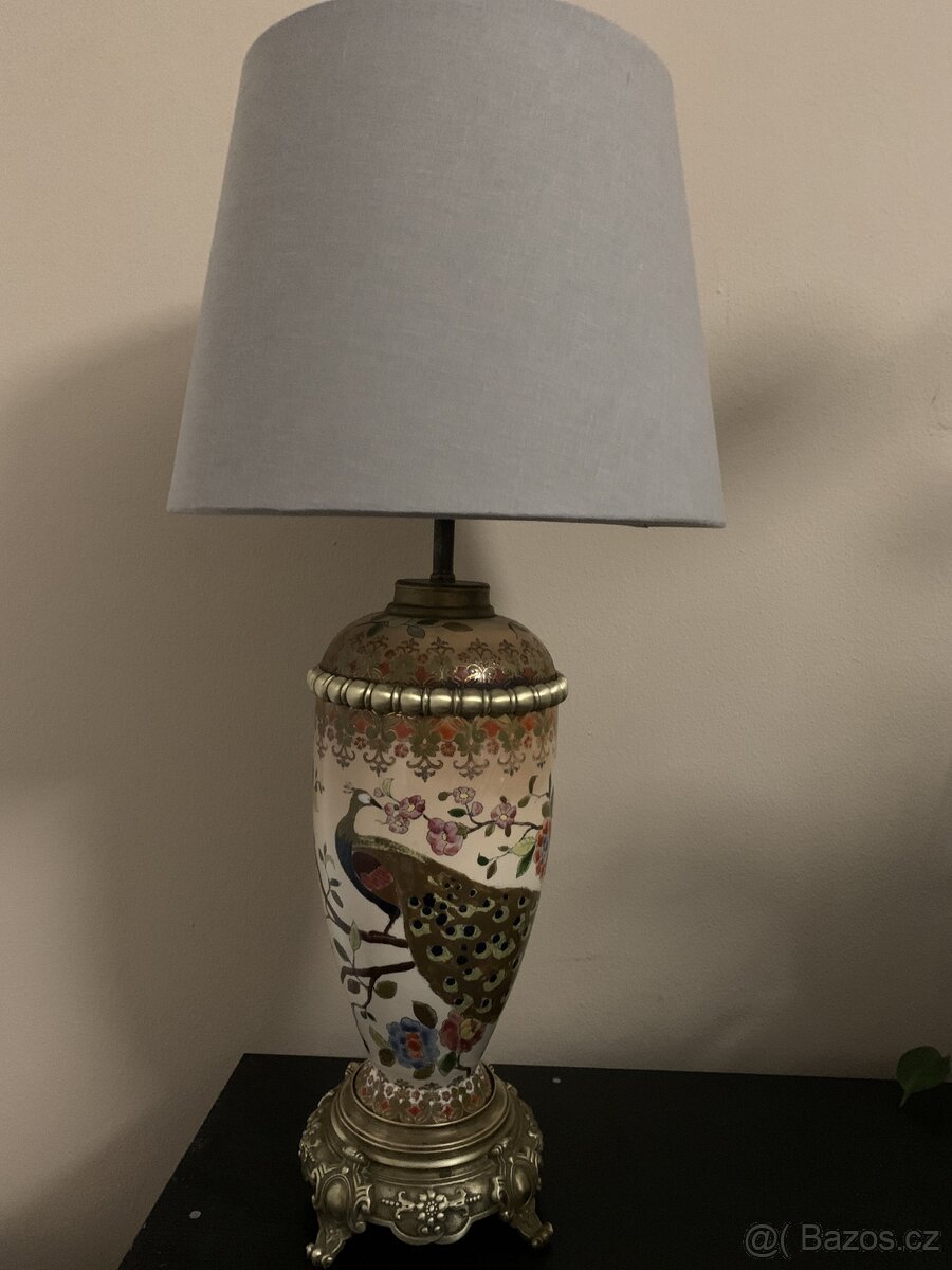 Prodám Fischer J. Budapest, stolní el. lampa 2.pol. 19.stol. - 2