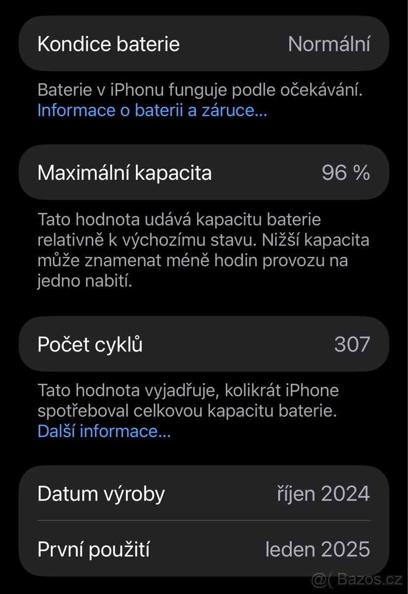 iPhone 16 Pro max 512GB černý titan - 2