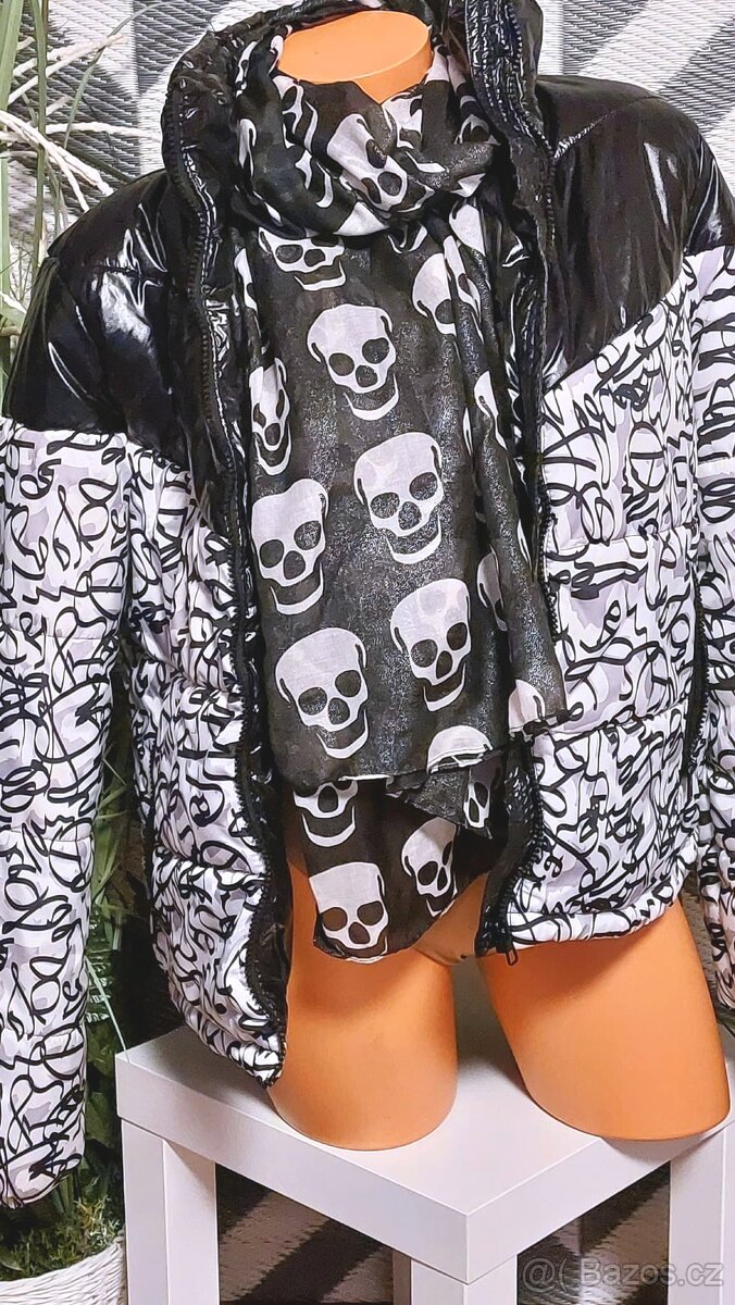 SENZAČNÍ ZIMNÍ BUNDA - LAURA TORELLI - vel. S - 2