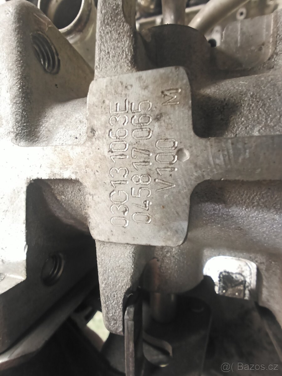 EGR, chladič, sání Octavia 2 BXE 1,9TDI 77kw - 2