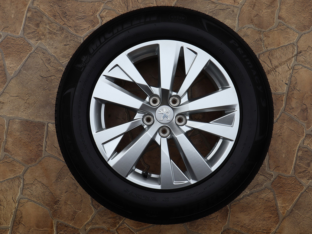 17" Alu kola 5x108 PEUGEOT 3008 5008 LETNÍ NOVÉ - 2