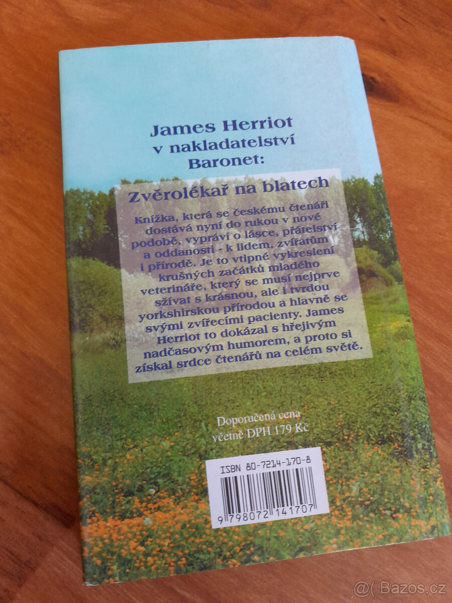 Bestseller Jamese Herriota Zvěrolékař na blatech - 2