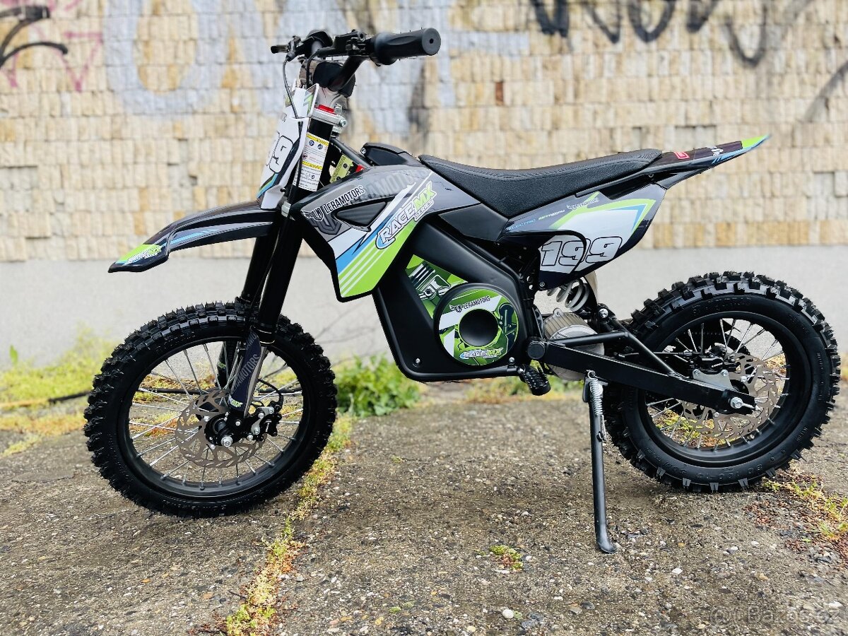 Elektrický pitbike Leramotors Rocket 1600W, skladem více bar - 2