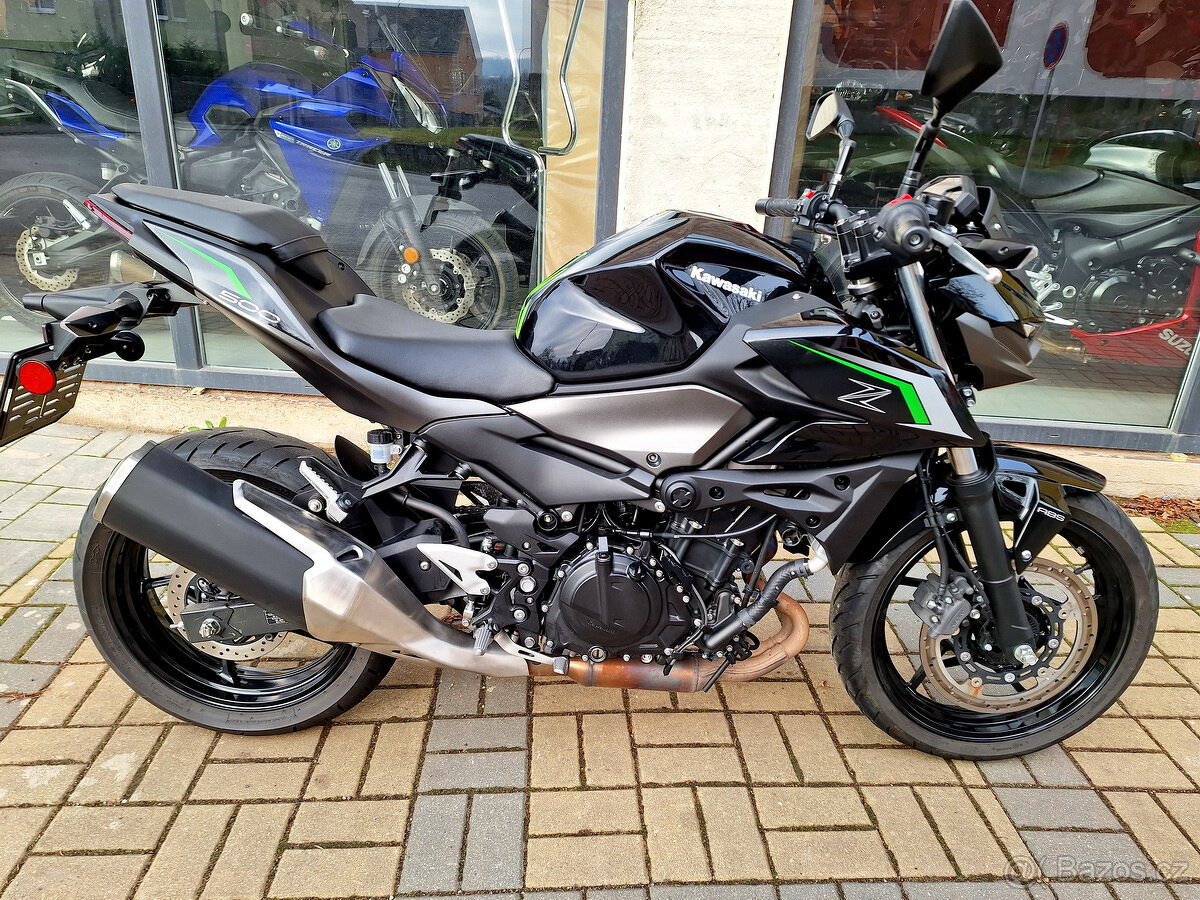 Kawasaki Z500, A2-33kW, v záruce, DPH, i na splátky - 2