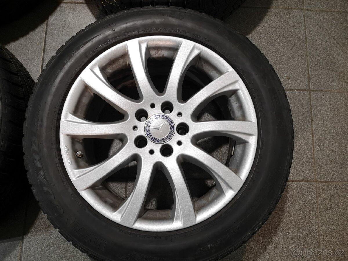 Mercedes V, Vito, E alu + zimní 225/55/17. - 2