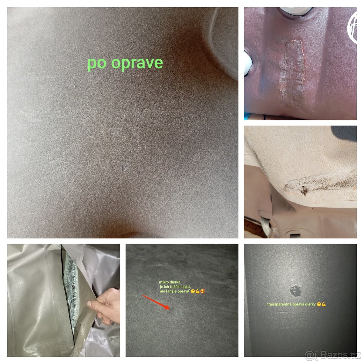 Oprava nafukovací vyrobku - 2