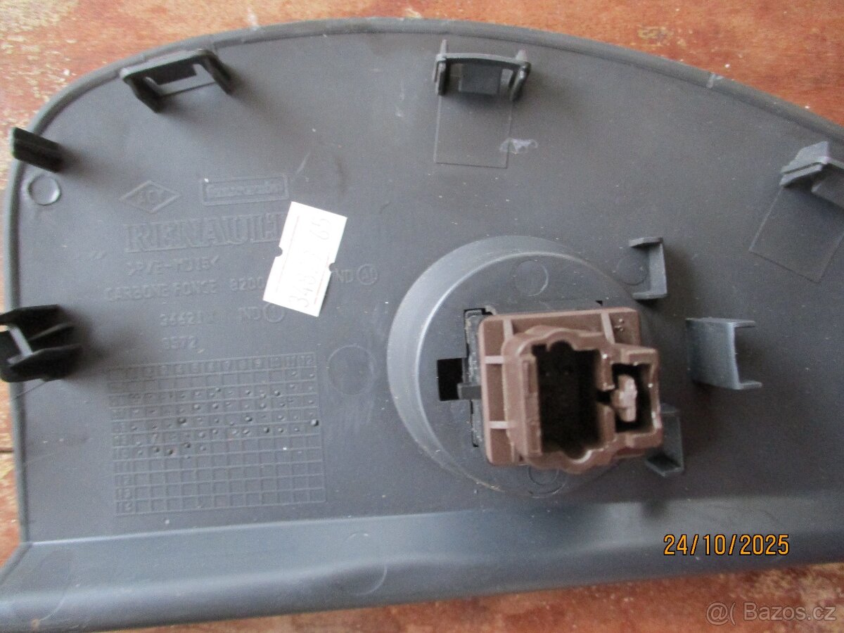 Vypínač aktivace airbegu Renault Clio III - 2