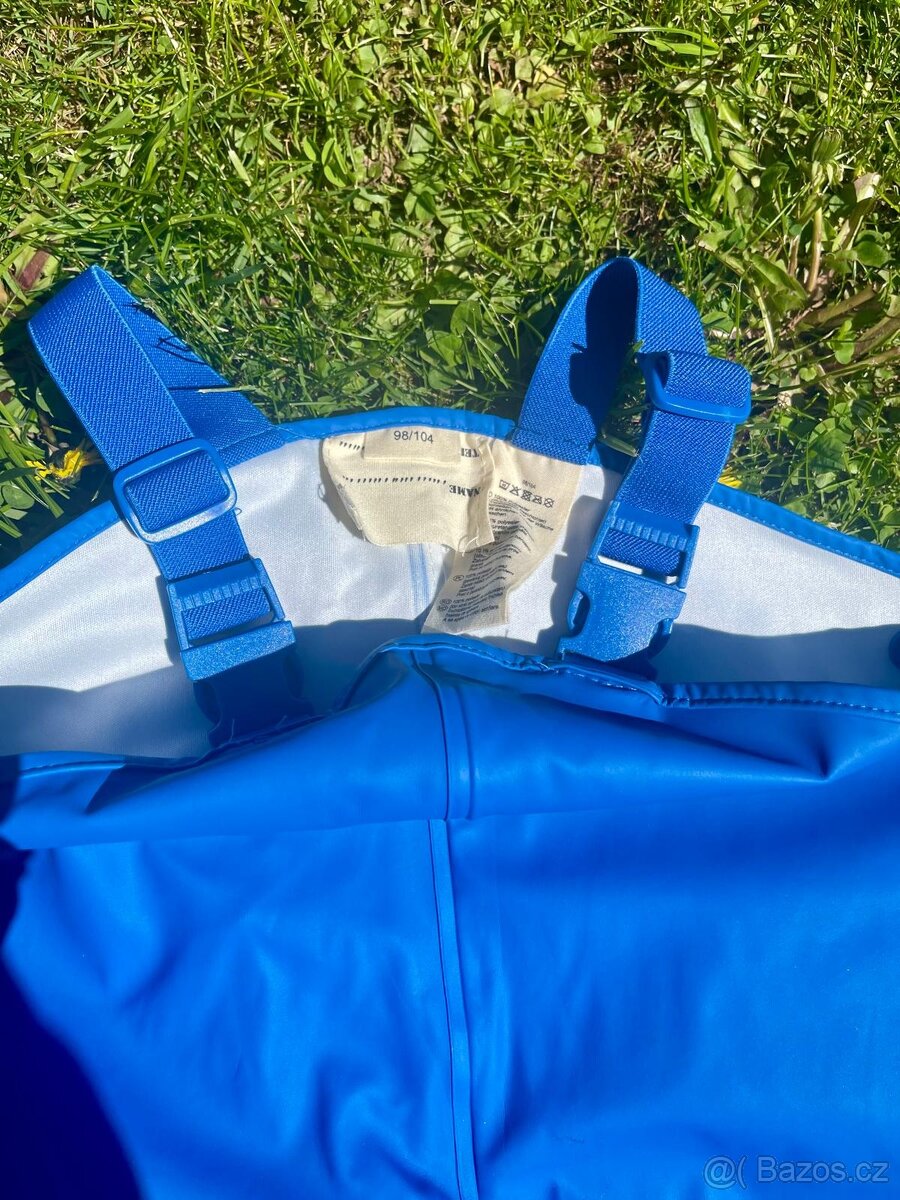 Dětské zateplené a pogumované kalhoty - 2