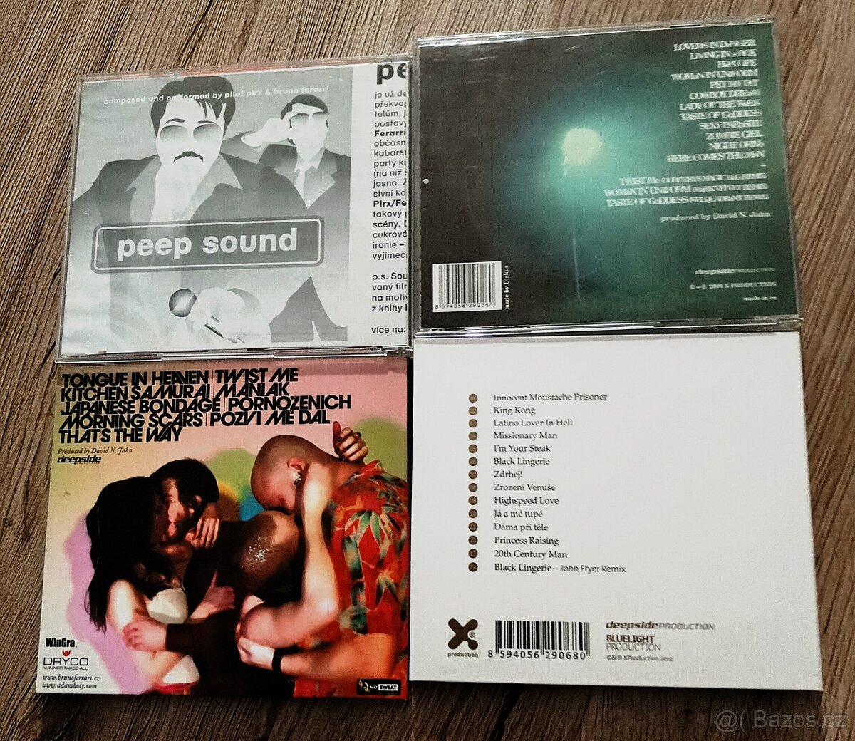 Prodám 4x CD Samir Hauser jako Bruno Ferrari (VANESSA) - 2