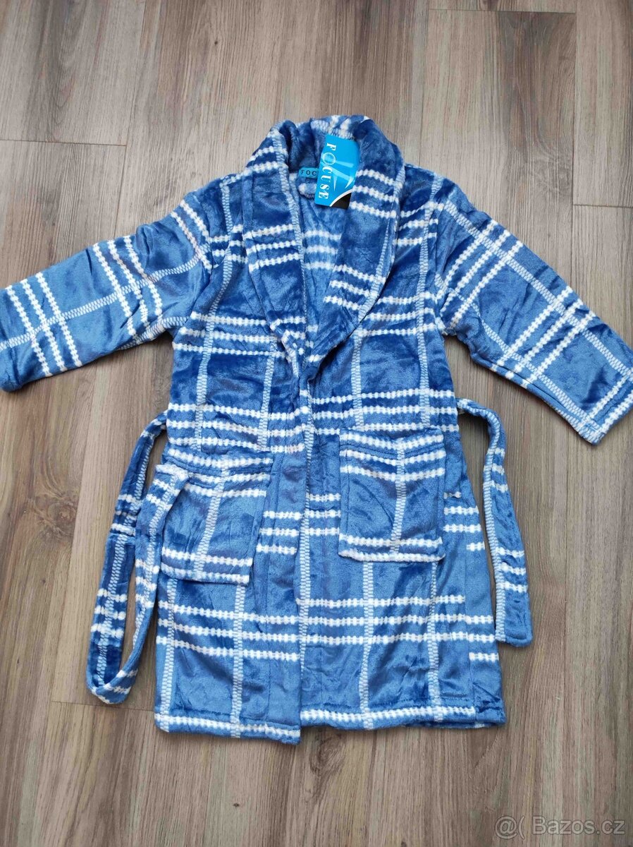 Chlapecký župan teplý nový - 2