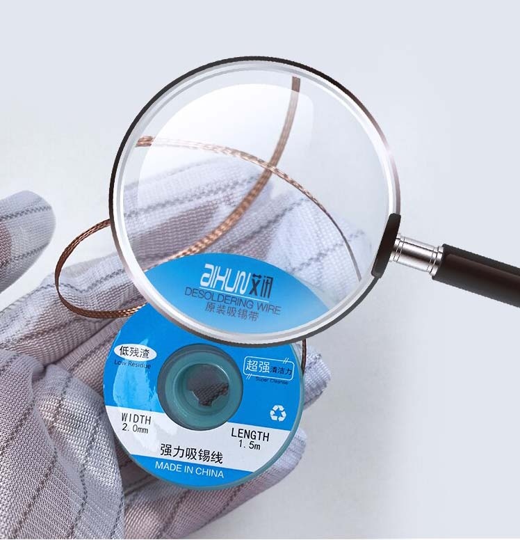 JCID AIXUN Odstraňovač cínu (1,5 a 2mm) - 2