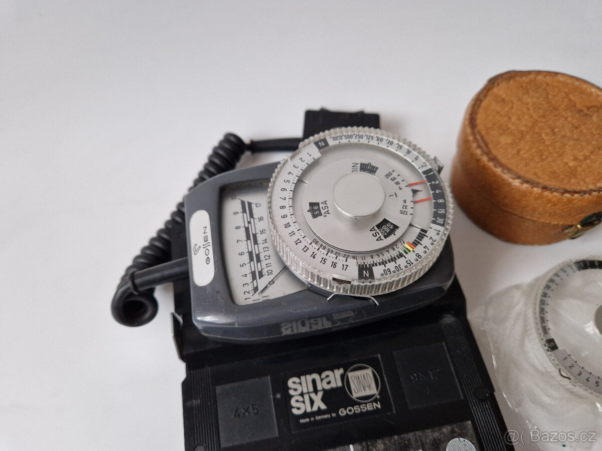 Starý Expozimetr na záda 4x5 Gossen Sinar Six VF - 2