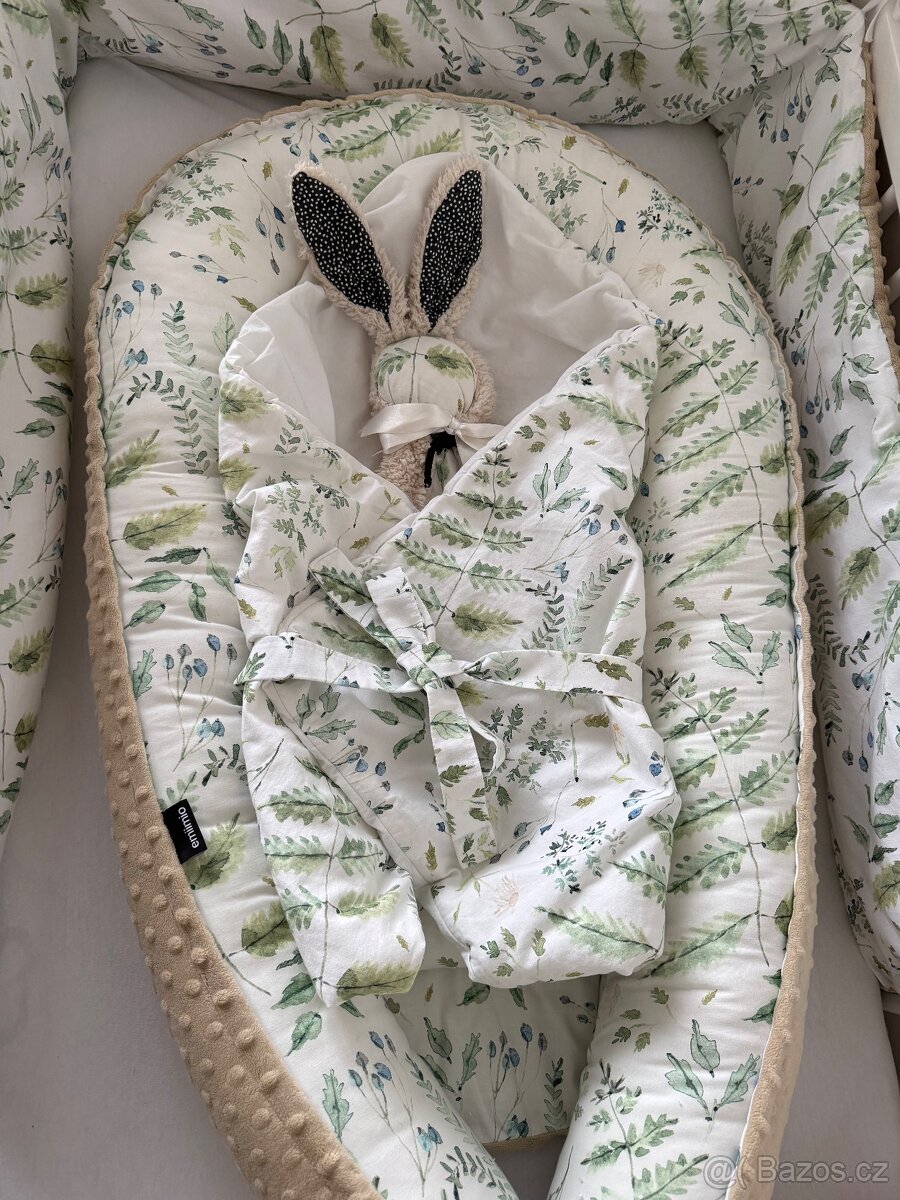 Set do postýlky hnízdečko mantinel zavinovačka - 2