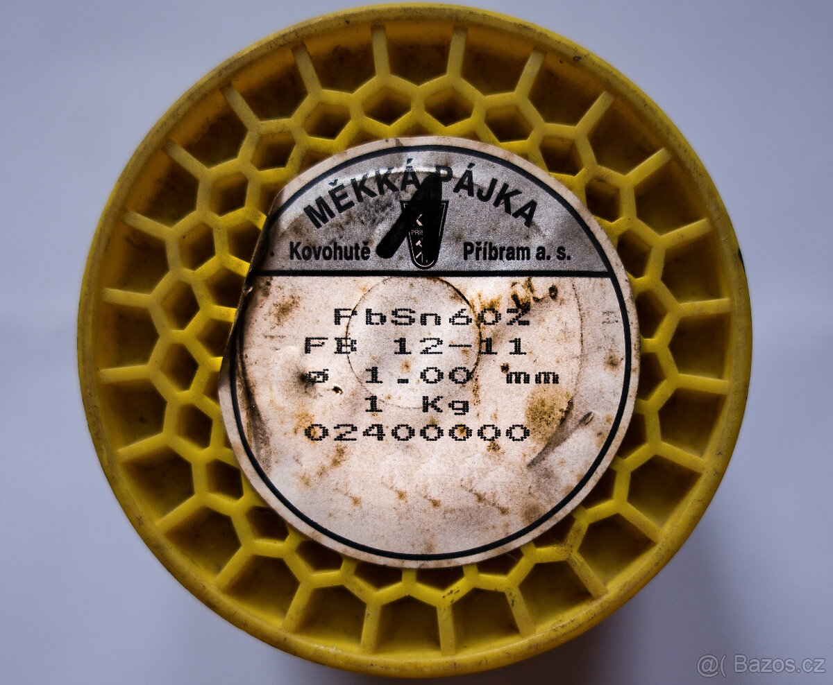 Olovnatý cín a kniha. - 2