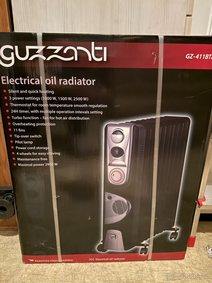 RADIÁTOR GUZZANTI GZ 411BTF - 2