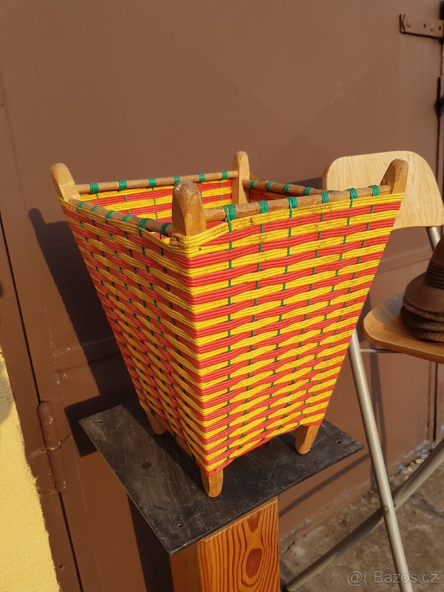 Retro odpadkový koš - 2