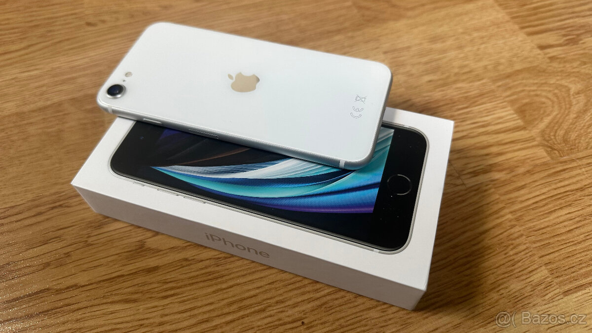 iPhone SE 128 GB bílá - 2
