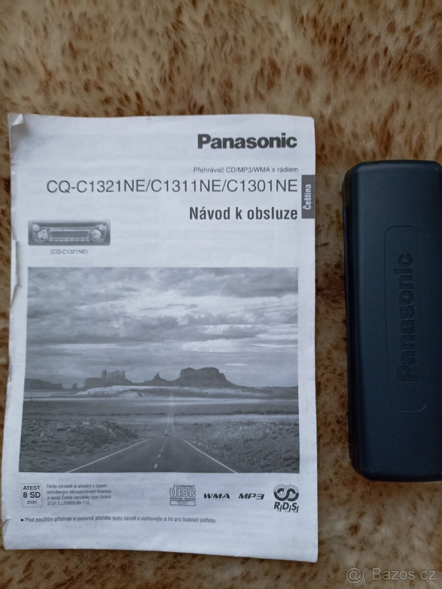 Autorádio Panasonic - 2