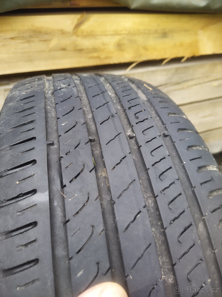 Letni pneu sada 195/55 r15, rafky 5x100 - 2