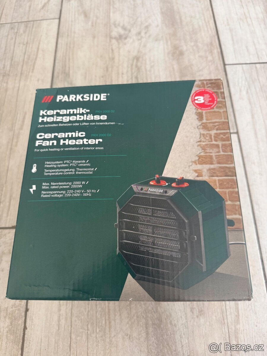 Keramický přímotop 🍀Parkside🍀 - 2