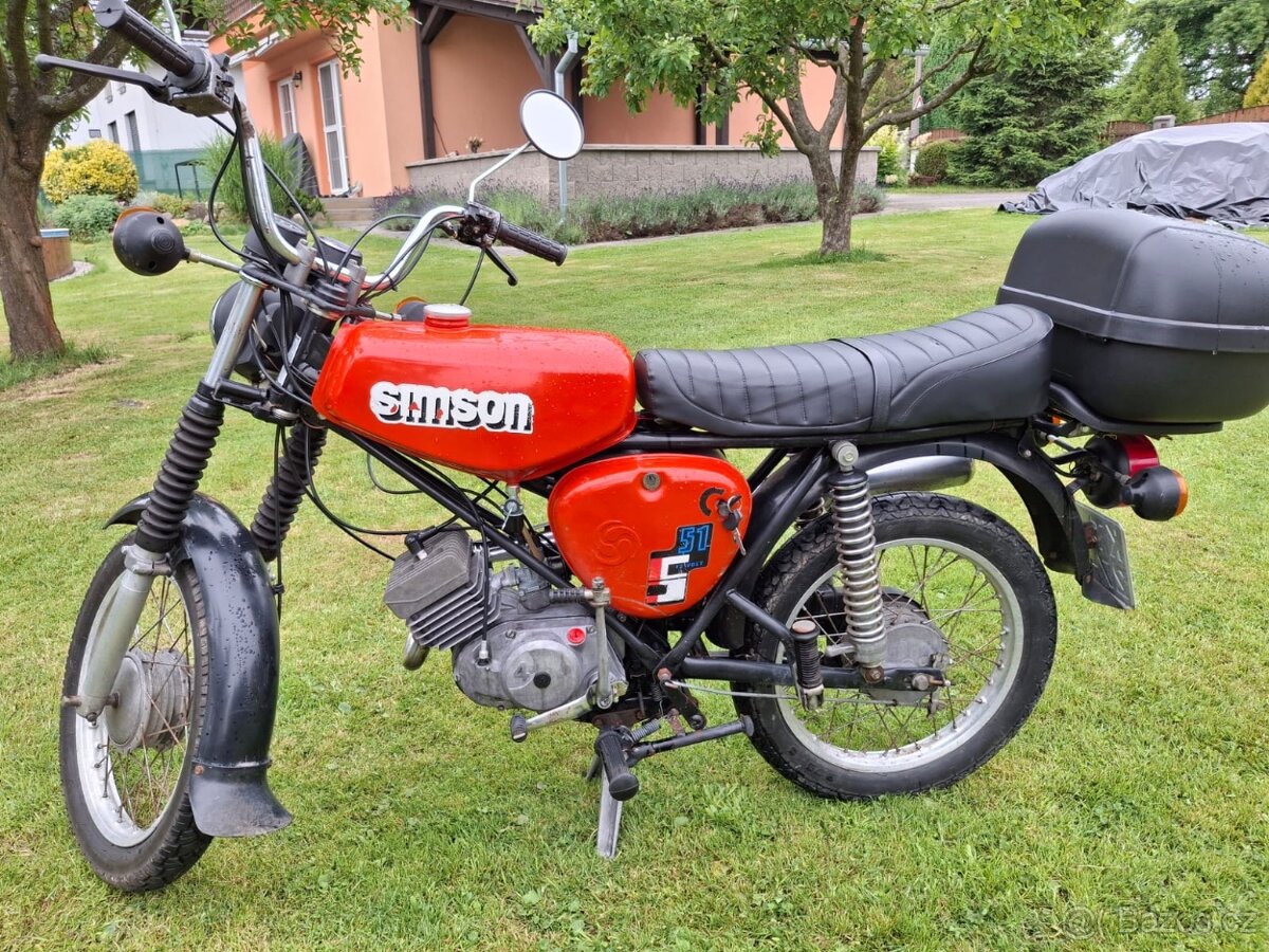 Prodám SIMSON S51 enduro 12V