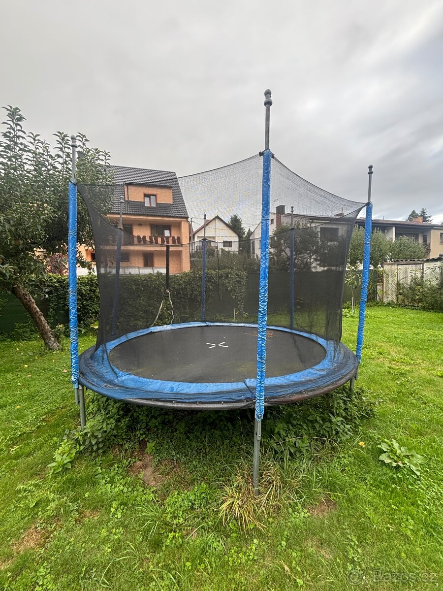 Trampolína s ochrannou sítí - 2