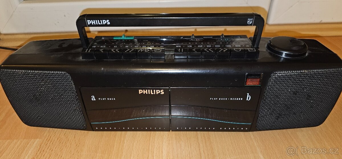 Radiomagnetofon, dvojče Philips - 2
