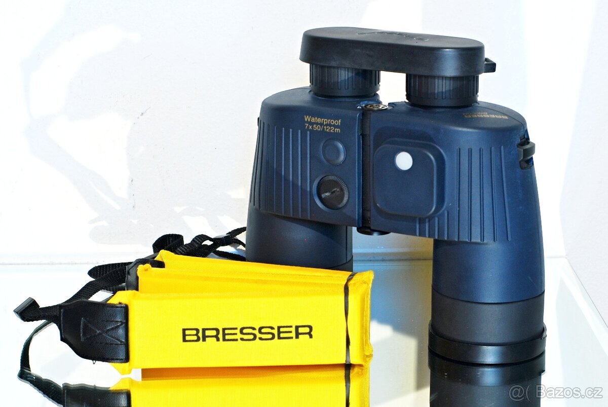 Dalekohled Bresser Binocom 7x50 s kompasem Vodotěsný - 2