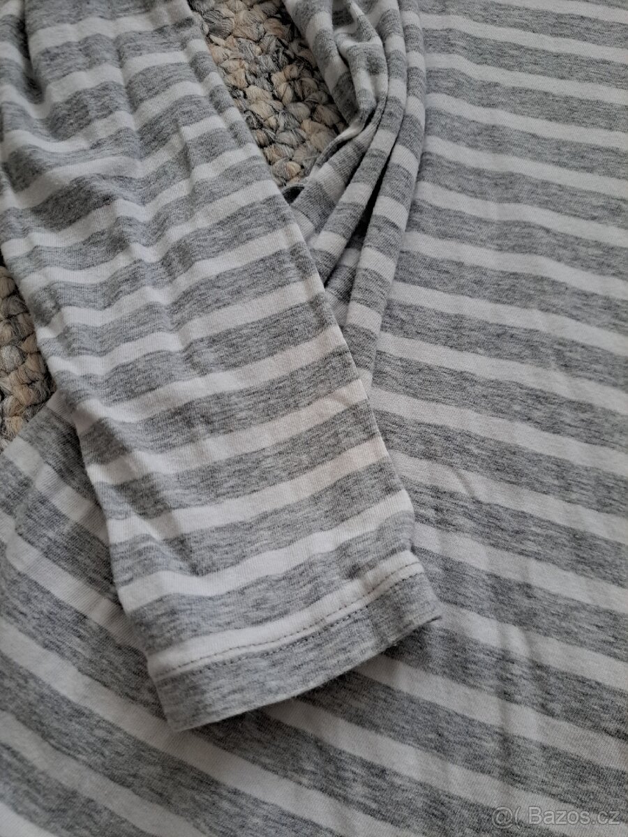 Atmosphere - Pruhované tričko s dlouhým rukávem vel.L - 2