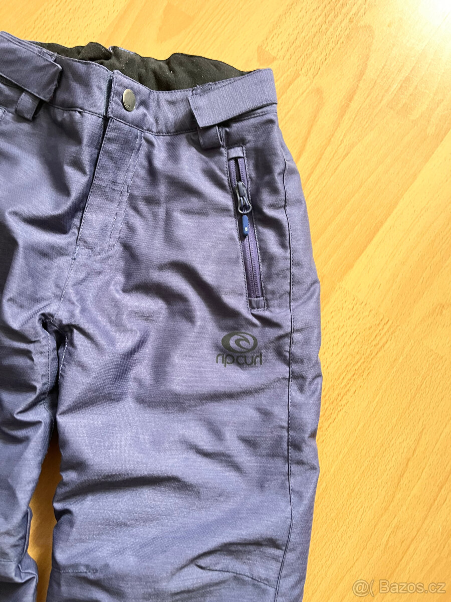 Dívčí zimní kalhoty, zimní oteplovačky Rip Curl vel. 10 - 2
