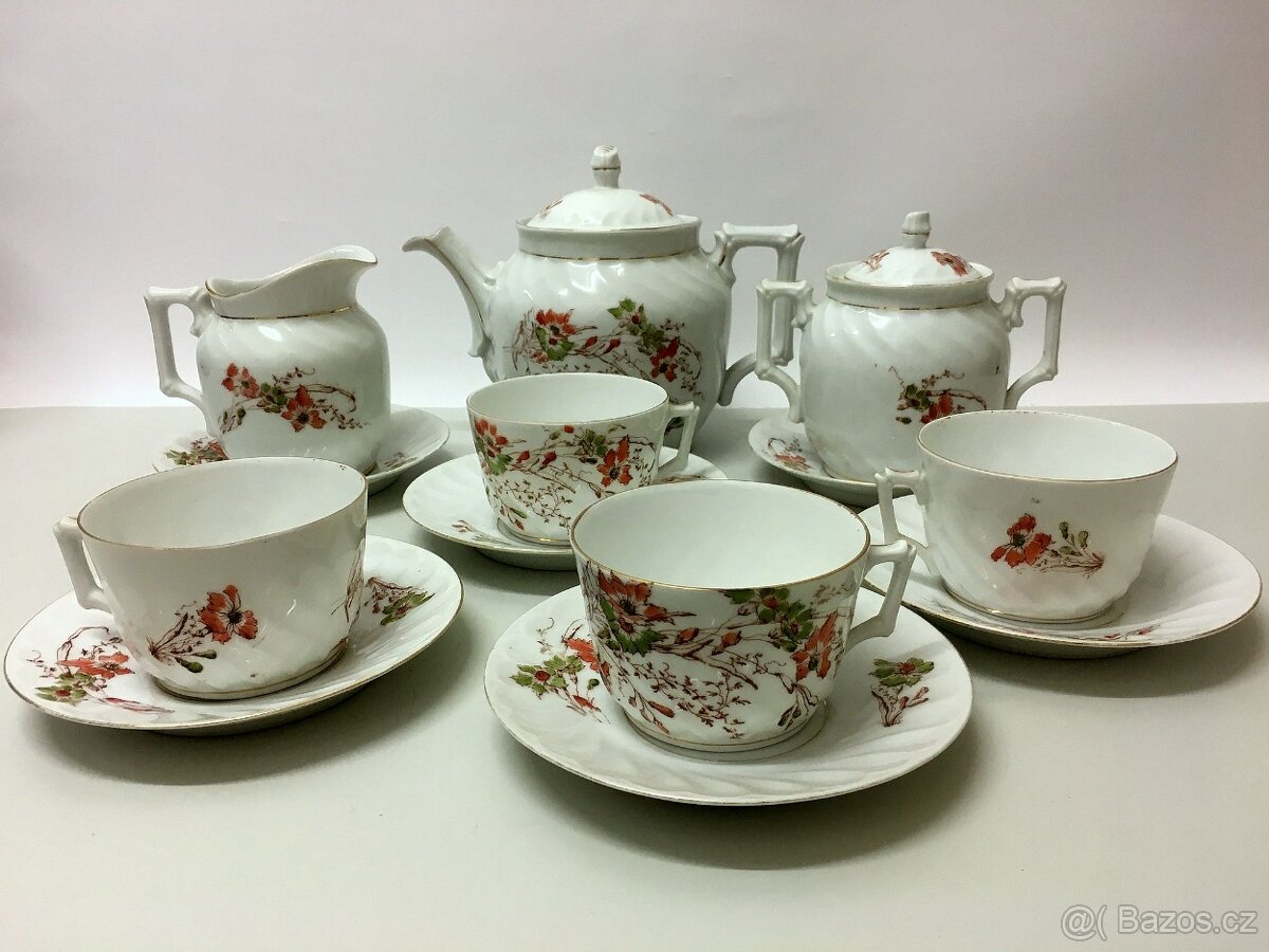 Čajová souprava ART DECO - 2