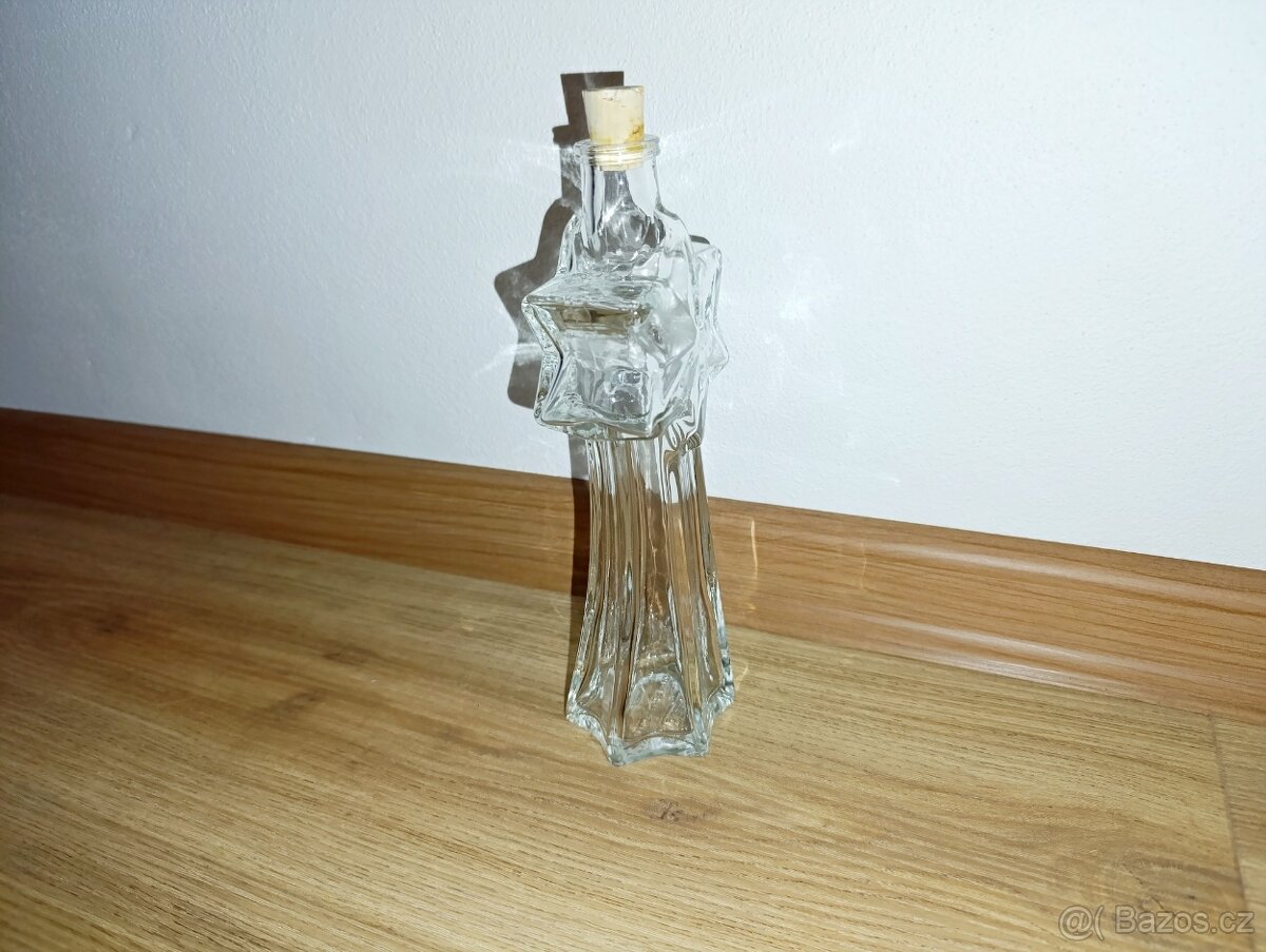 SKLENĚNÁ LÁHEV VE TVARU KOMETY, 200 ml - 2