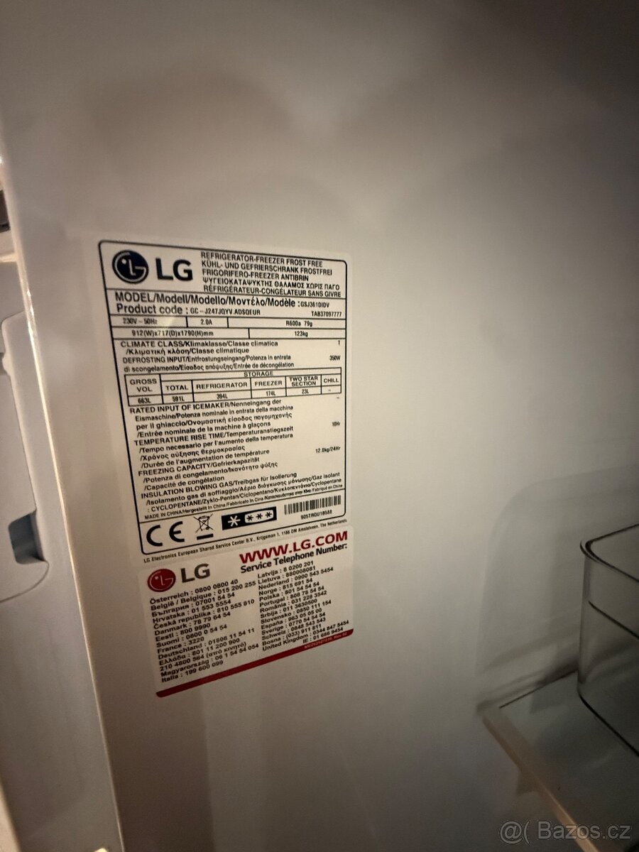 Americka lednice LG - 2