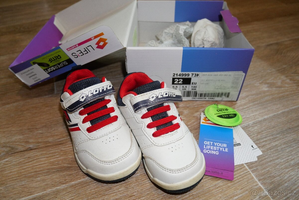 Dětské botičky Lotto vel. 22 - 2