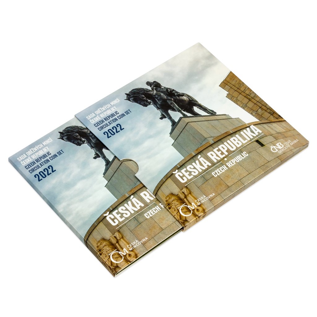 Sada oběžných mincí 2022 Česká republika stand - 2