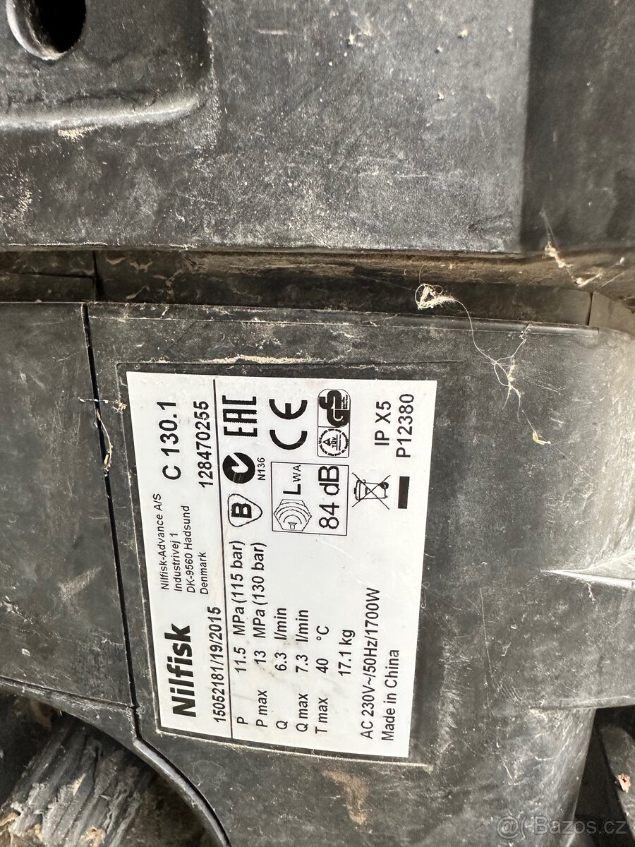 Vysokotlaký čistič NILFISK wapka nefunkční - 2