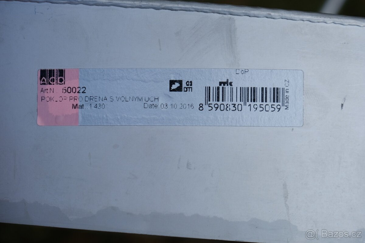 Nerezový poklop šachty pro drenáž DN400 ACO 50022 - 2