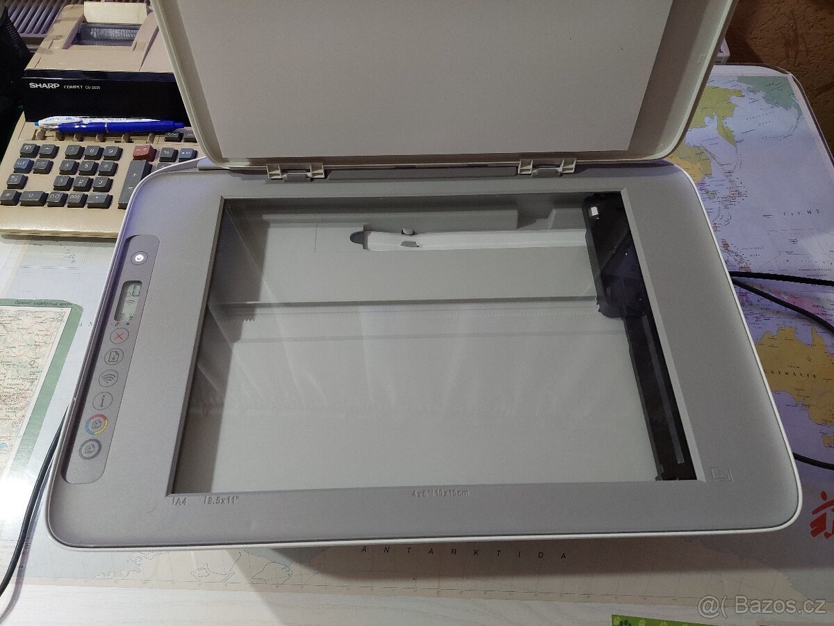 Tiskárna HP DeskJet 2720e All in One + kabel - 2