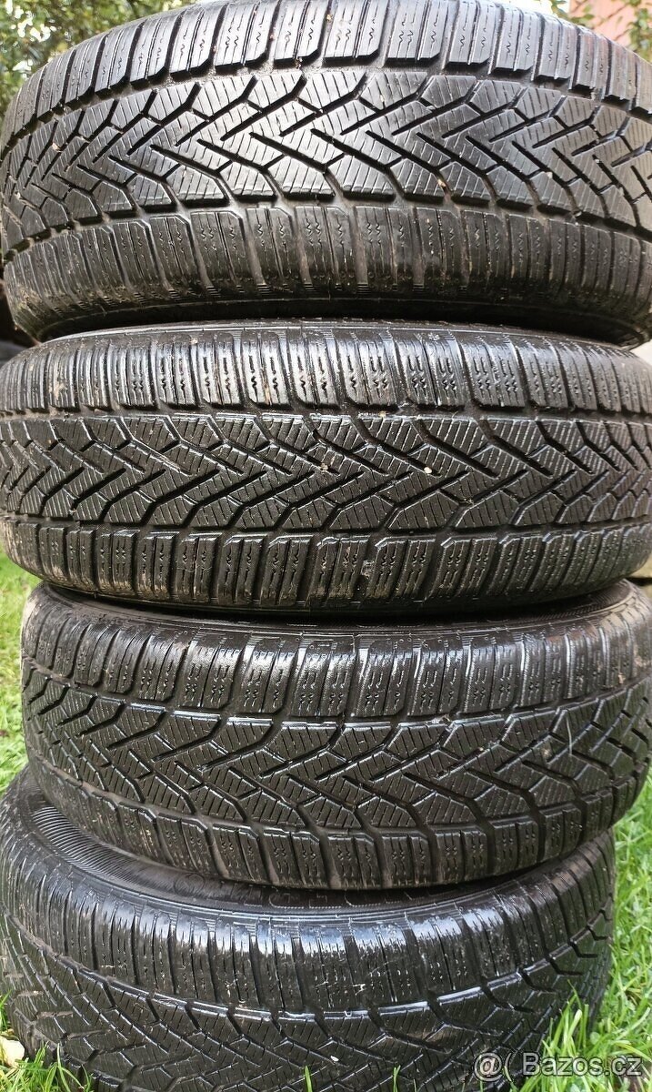 Zimní sada Ford 4x108 r15 Semperit 185/60/15 - 2