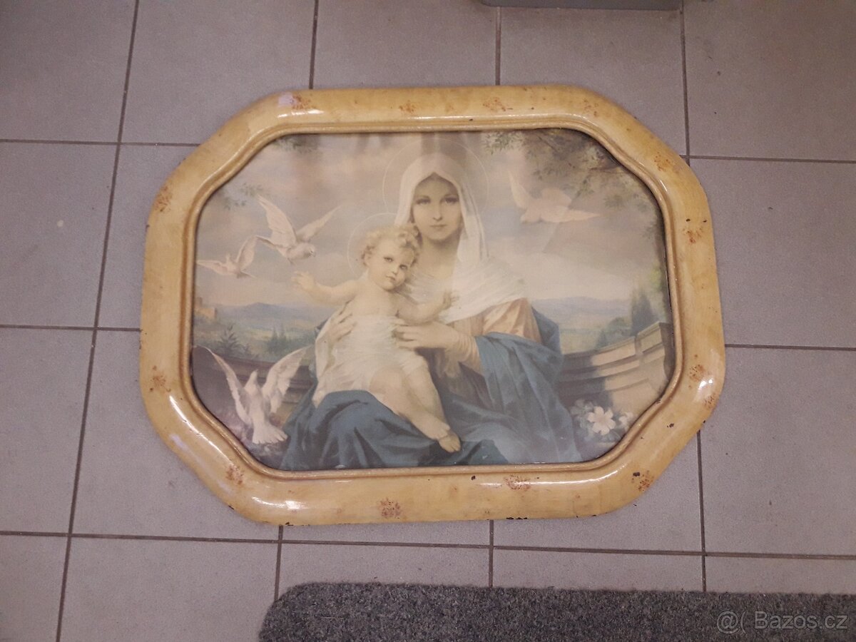 obraz s hodinami - 2