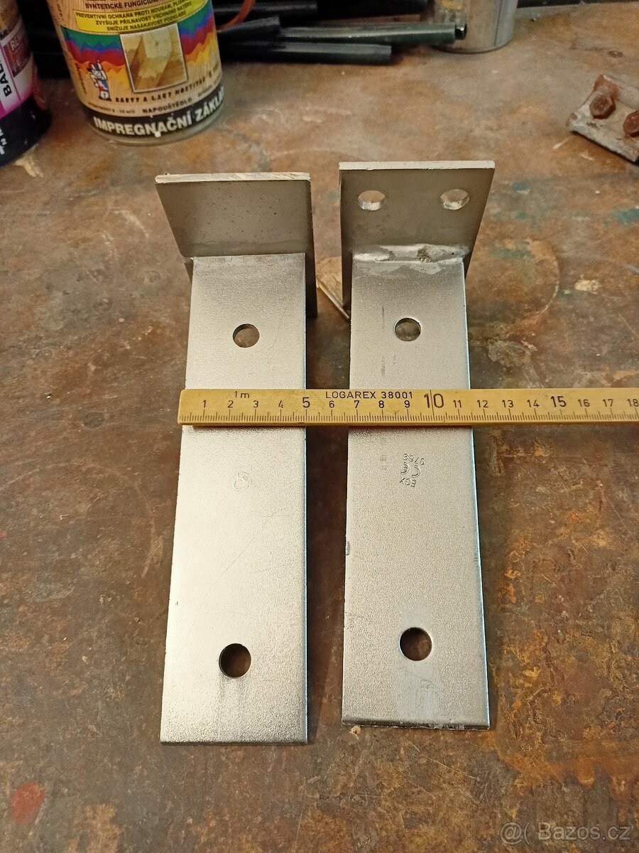 Nerezové konzole 200x98x4 - 2